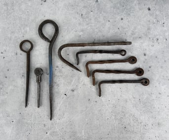 Wrought Iron Metal Tools Door Latch