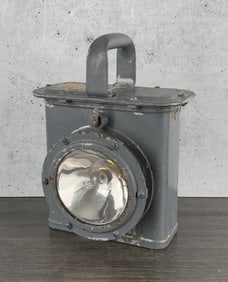 WW2 US Navy Ship Deck Battery Lantern