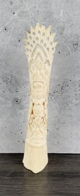 Hand Carved Bone Bali Indonesia