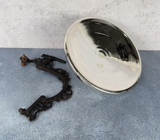 Antique Cast Iron Bracket Lamp