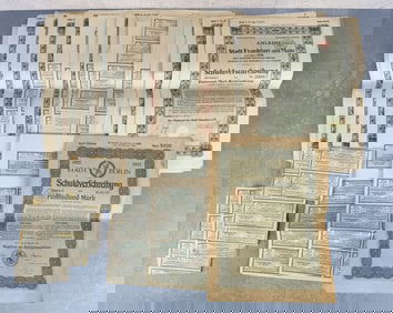 German Mark Notes Bonds
