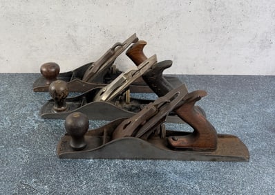 Stanely Bailey No 5 5 1/2 Corrugated Wood Planes