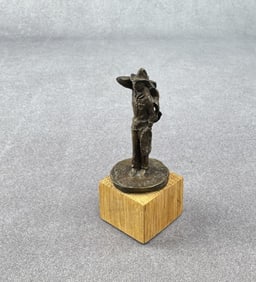 Ron Herron Montana Cowboy Bronze
