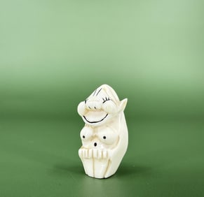 Alaskan Inuit Eskimo Carved Billiken