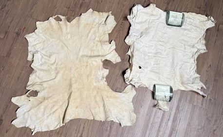 Brain Tanned Leather Deer Hides