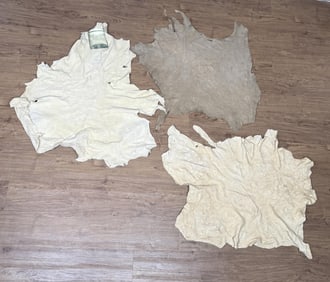 Brain Tanned Leather Deer Hides