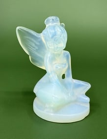 Carved Opalite Moontstone Tinkerbell