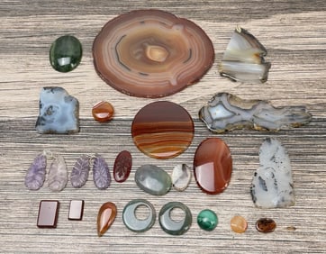 Agate Carnelian Stone Slabs