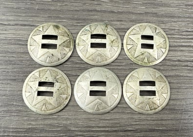Cowboy Bridle Conchos