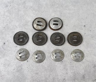 Cowboy Bridle Conchos