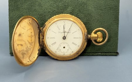 Antique Daytona Gold Filled Pocket Watch