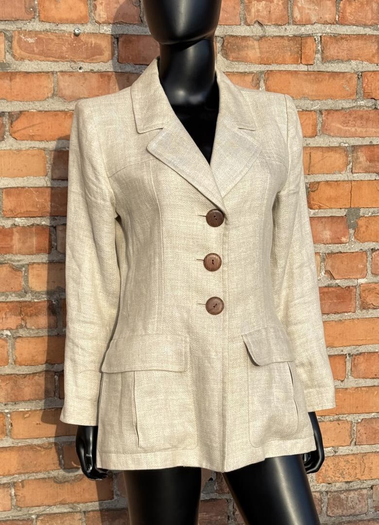 Vintage Yves Saint Laurent YSL Women's Jacket: Size 38