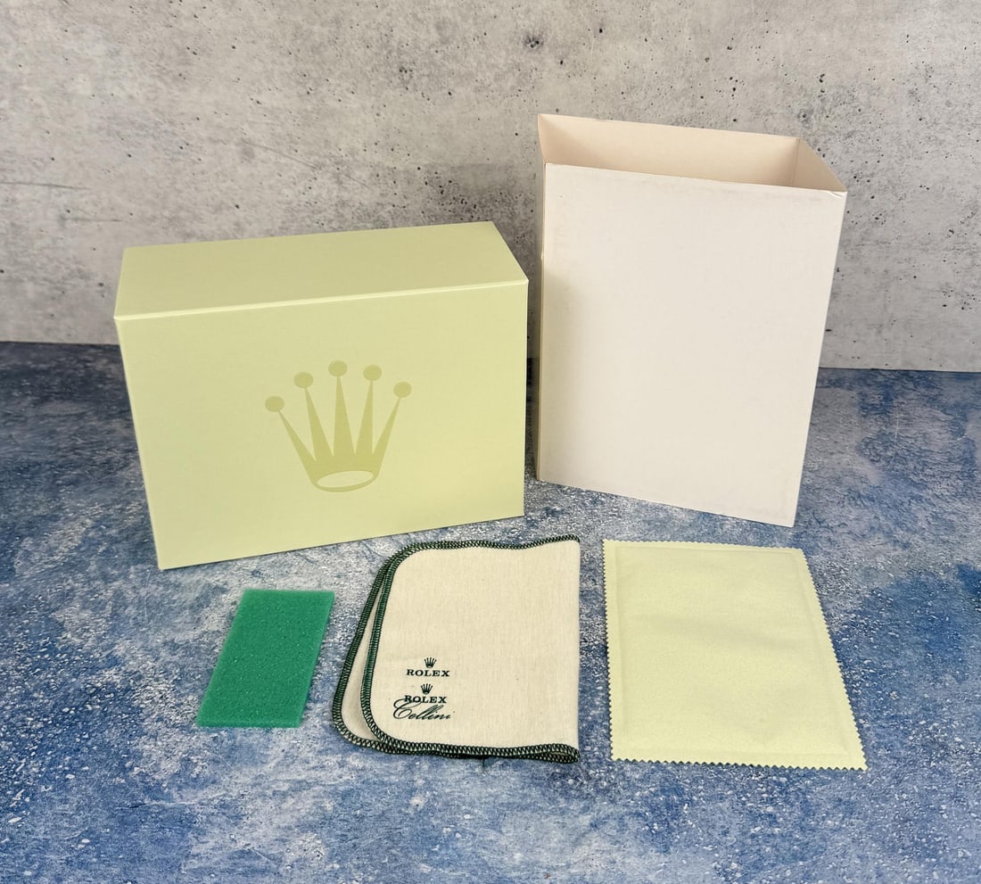 Rolex Watch Box Sleeve Set: Authentic, made by Rolex.