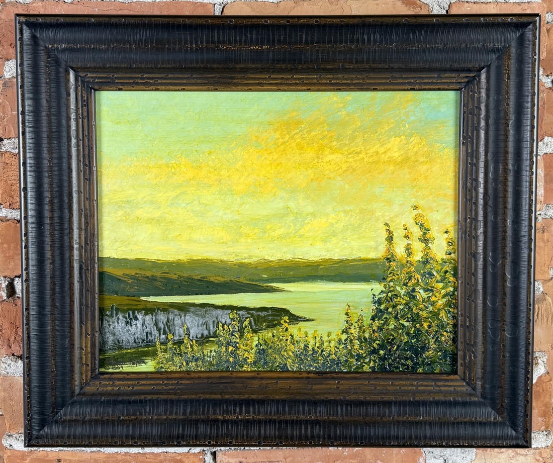 Michele Kapor Montana Oil on Board Painting (1 of 4)