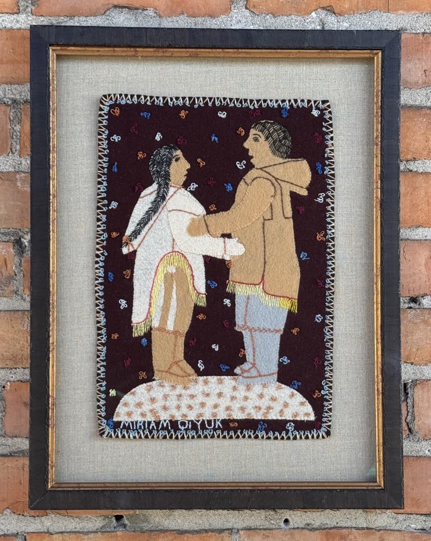 Miriam Marealik Qiyuk Inuit Felt Embroidery (1 of 4)