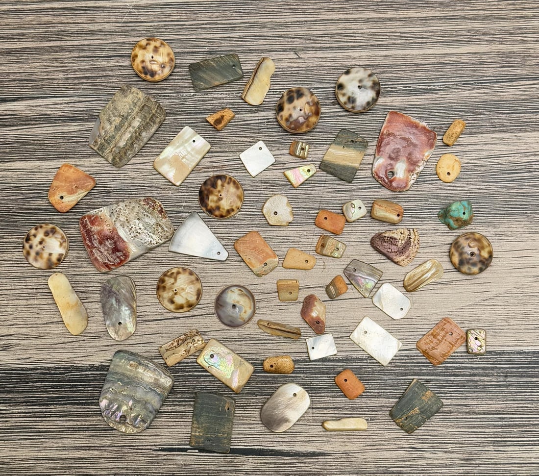 Native American Indian Shell Trade Beads (1 of 3)