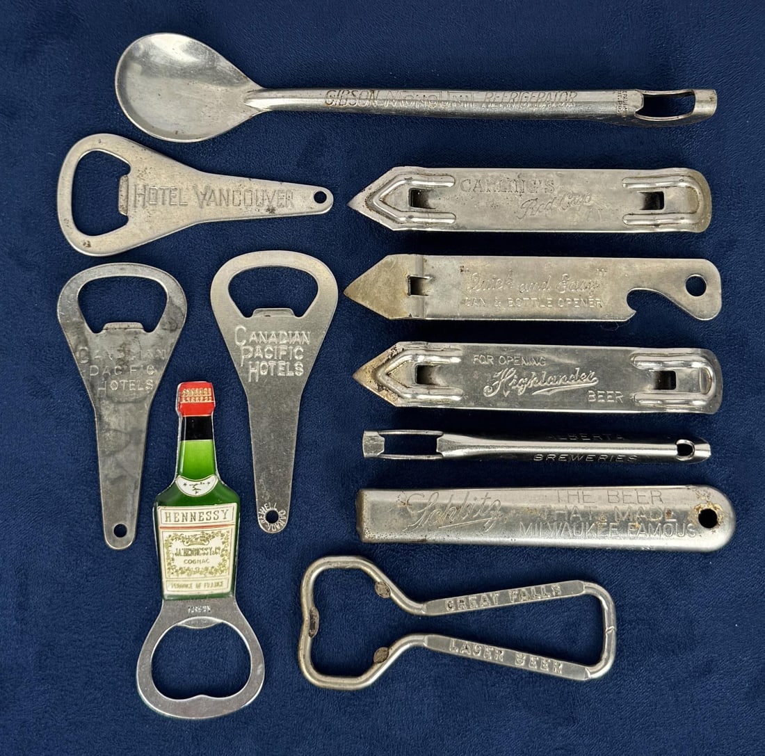 Collection Of Advertising Bottle Openers: Nice grouping