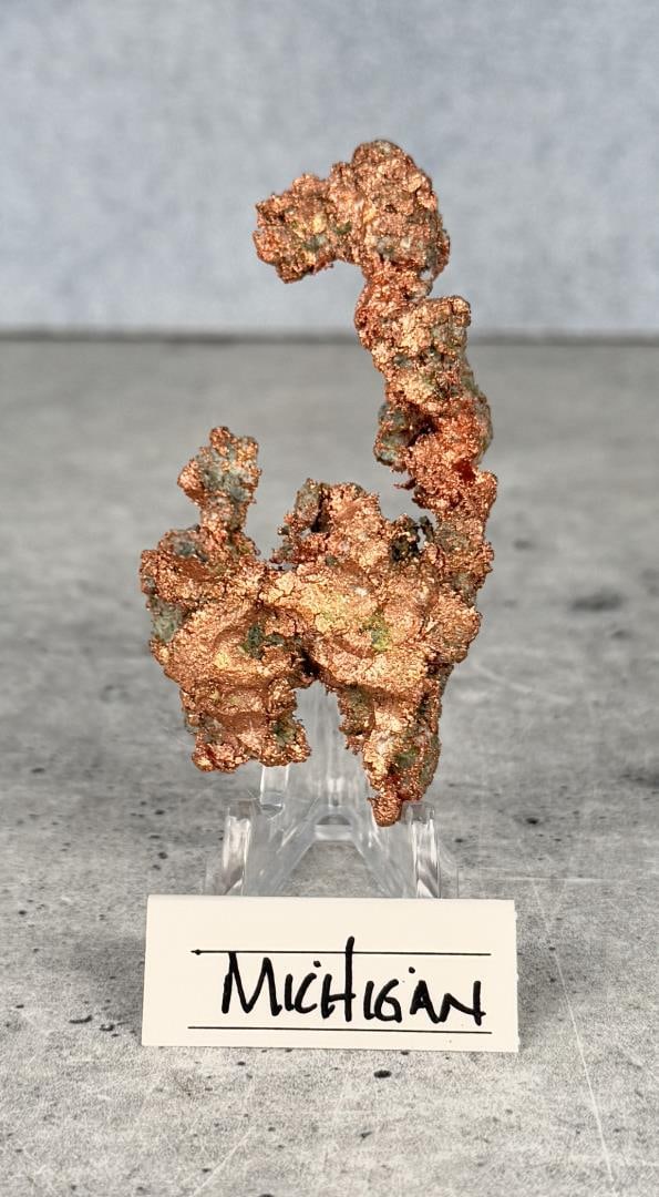 Michigan Native Copper Mineral Specimen (1 of 5)