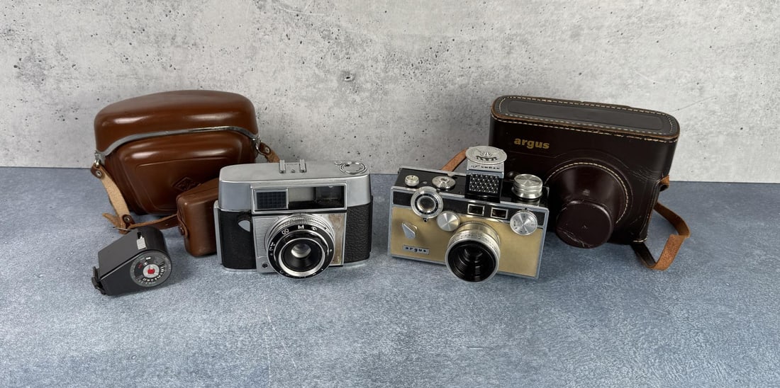 Argus Optima I Film Cameras: Nice grouping