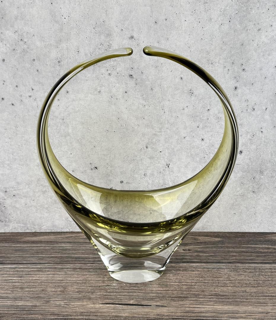 Mid Century Murano Art Glass Basket (1 of 7)
