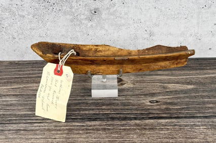 Ancient Thule Alaska Inuit Eskimo Sled Runner