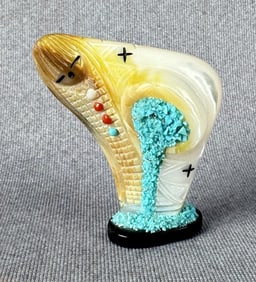 Stuart Quandelacy Zuni Corn Maiden Fetish