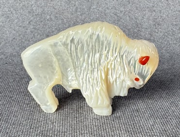 Andres Quandelacy Zuni Buffalo Fetish