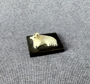 Alaskan Inuit Eskimo Carved Seal