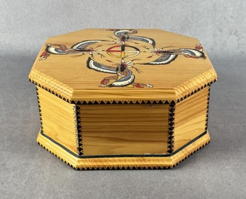 Tatanka Takoja Native American Indian Box