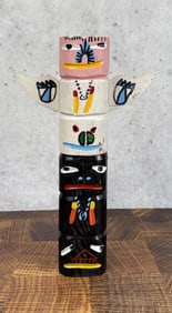 Jemez New Mexico Native American Totem Pole