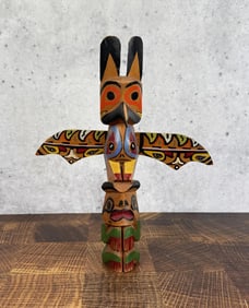 Northwest Coast Native American Indian Totem Pole