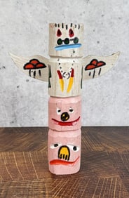 Jemez New Mexico Native American Totem Pole