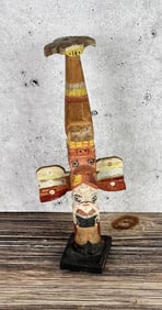Northwest Coast Native American Indian Totem Pole