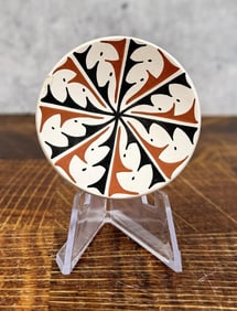 Bear Routzen Acoma Pueblo Indian Miniature Pot