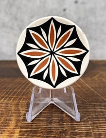Bear Routzen Acoma Pueblo Indian Miniature Pot