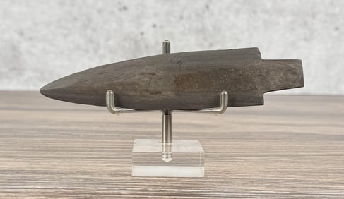 Ancient Thule Inuit Alaskan Eskimo Slate Point