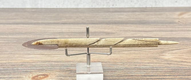 Ancient Thule Inuit Alaskan Eskimo Harpoon Point