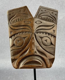 D. Williams Haida Northwest Coast Indian Plaque