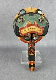 Northwest Coast Haida Indian Style Rattle