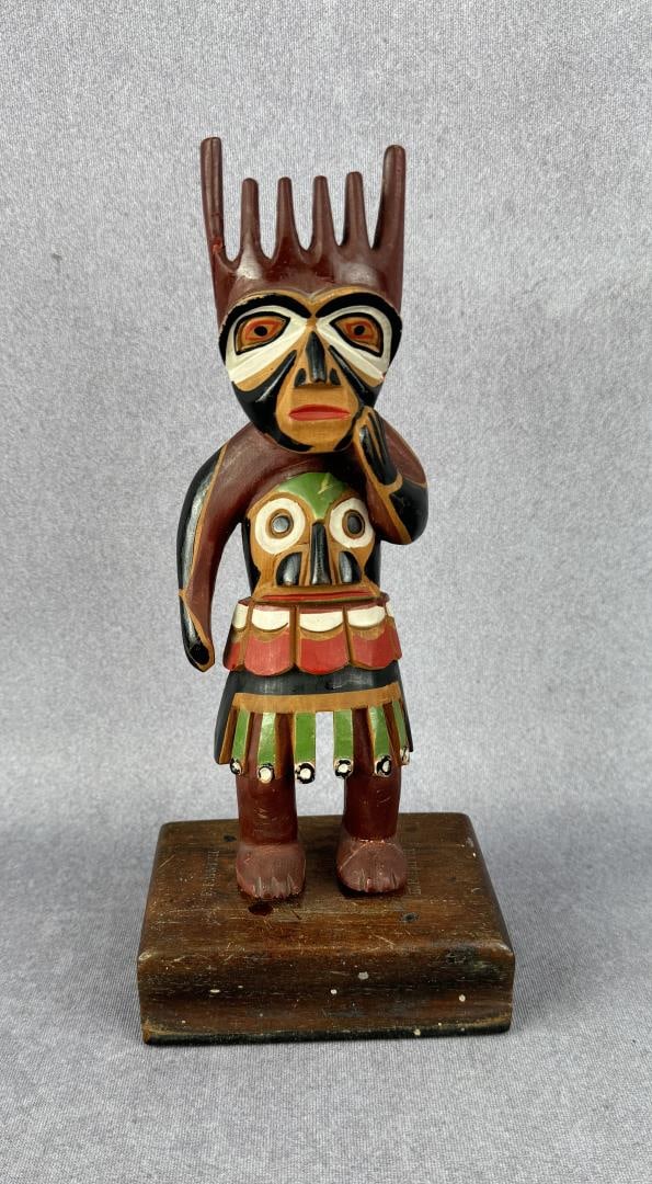 Tlingit Northwest Coast Indian Shaman Totem (1 of 10)