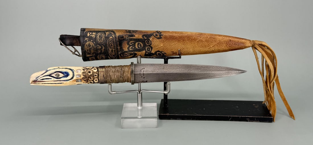 Haida Style Ron Frazier Custom Made Dagger (1 of 7)