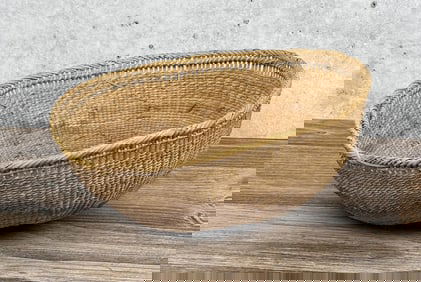 Hupa Yurok Native American Indian Basket