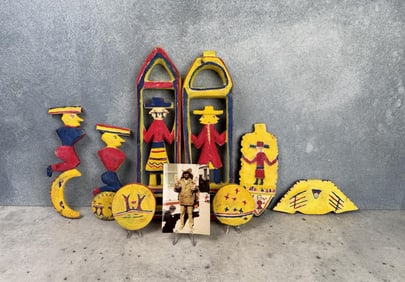 Collection Of Jose Luis Blanco Mexican Folk Art