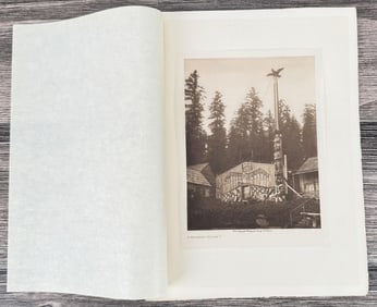 Edward Curtis Photogravure A Koskimo House