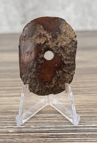 Ancient Thule Inuit Alaskan Eskimo Spindle Whorl
