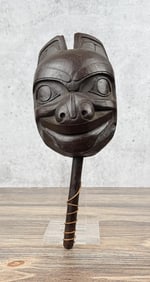 Northwest Coast Thorn Arts Resin Rattle