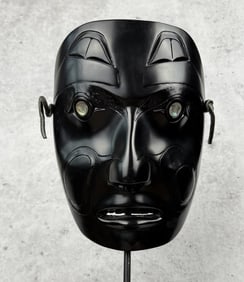 Northwest Coast Indian Pearlite Mask