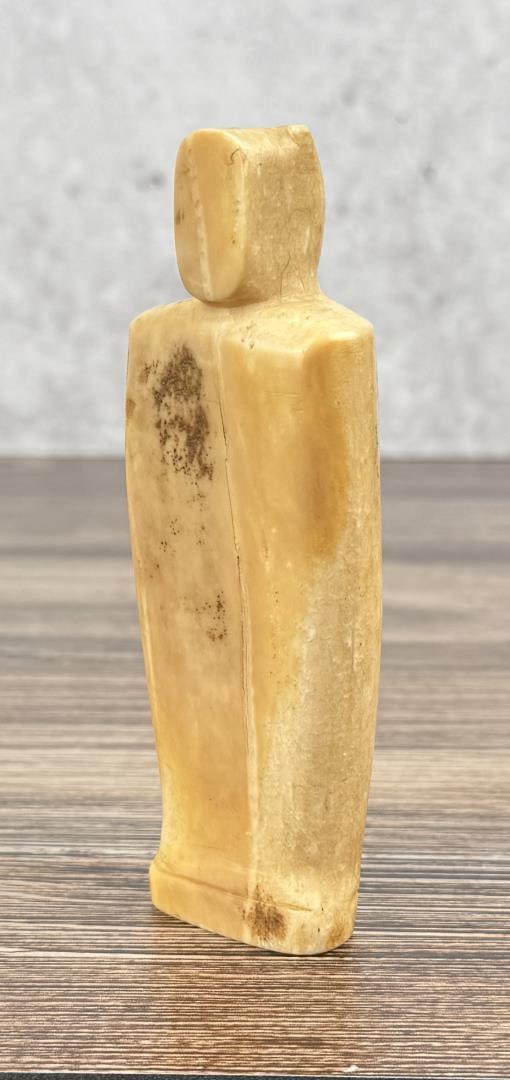 Ancient Thule Inuit Alaskan Eskimo Carved Doll (1 of 3)
