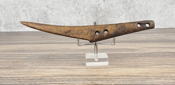 Ancient Thule Inuit Alaskan Eskimo Sled Runner