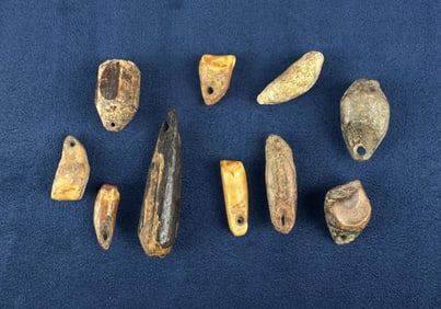 Ancient Thule Inuit Alaskan Eskimo Bolas